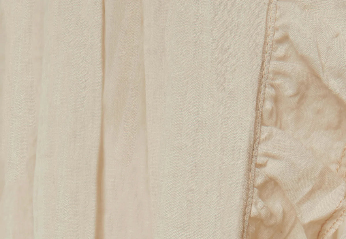 Dosel Vintage 245cm Ruffle Nougat Jollein