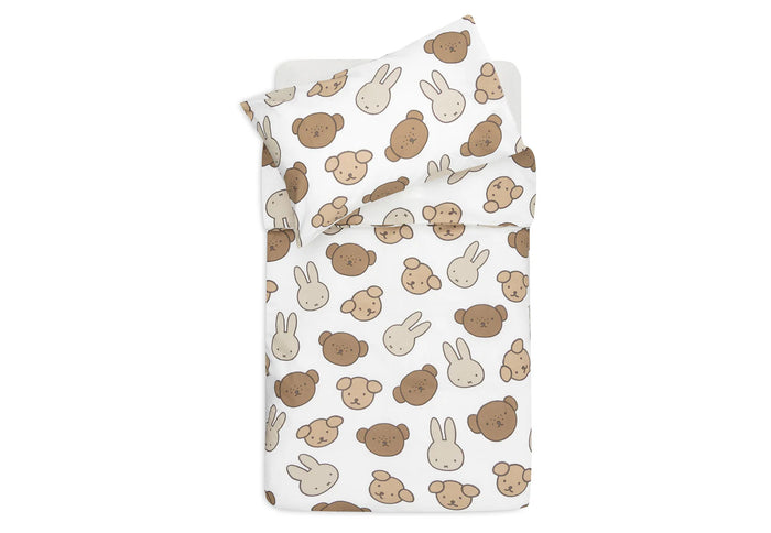 Set de funda nórdica 100x140cm Miffy and Friends Jollein