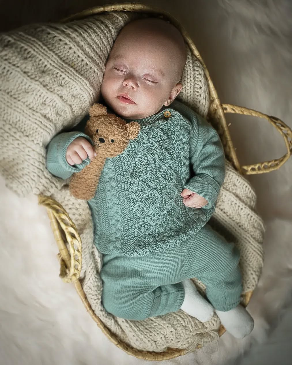 Sonajero Teddy Bear Biscuit Jollein