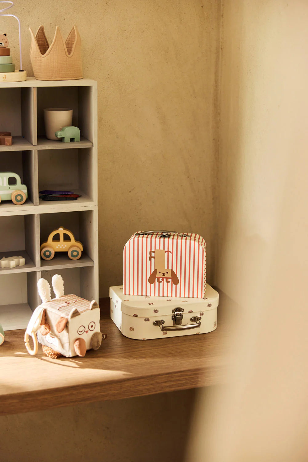 Maleta para juguetes - Animal Friends Set x 2 Jollein