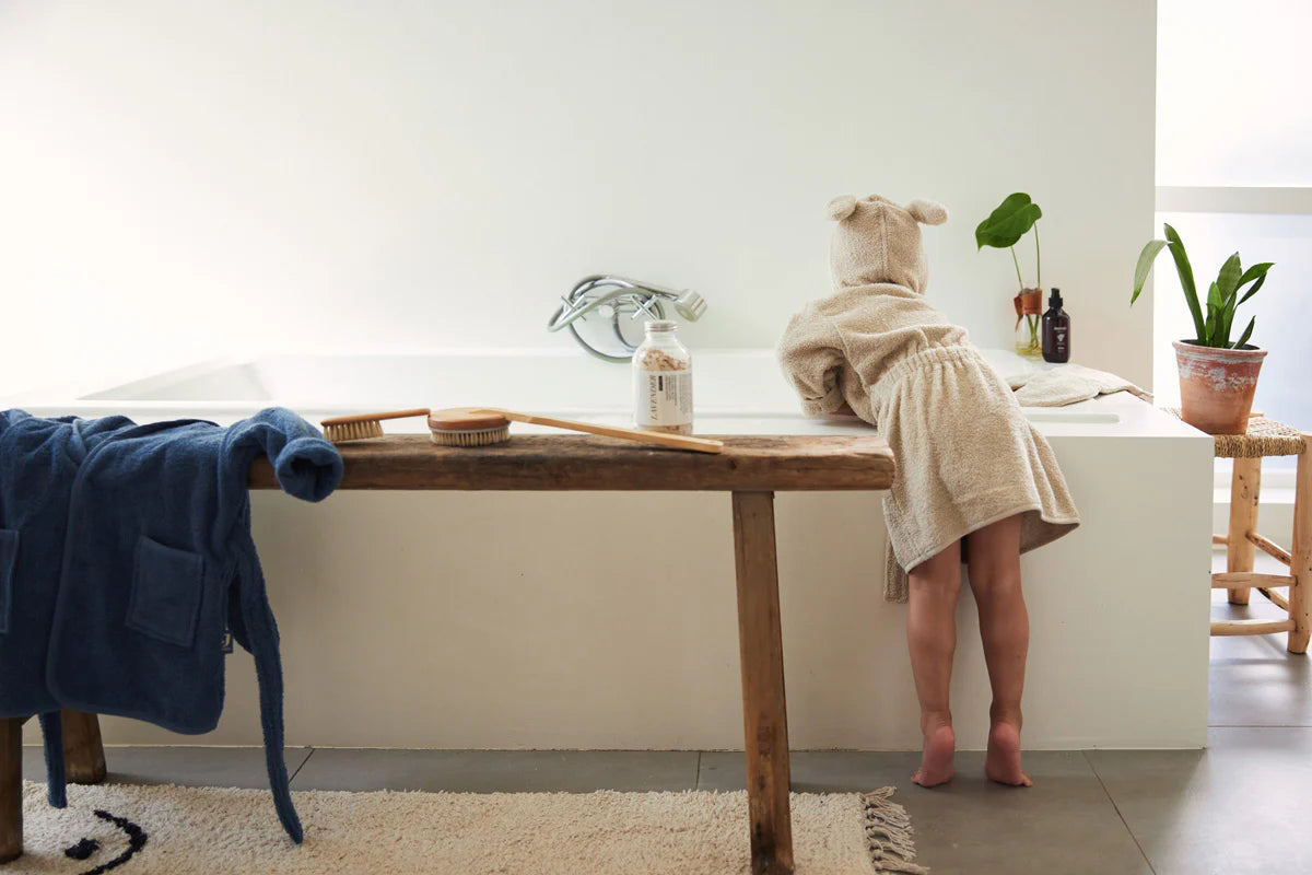 Bata de baño 1-2 años Nougat Jollein