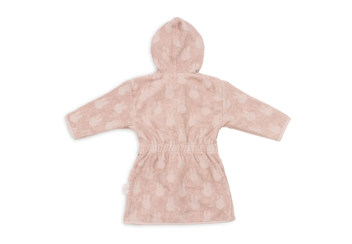 Bata de baño Terry 1-2 años Miffy Jacquard - Wild Rose Jollein