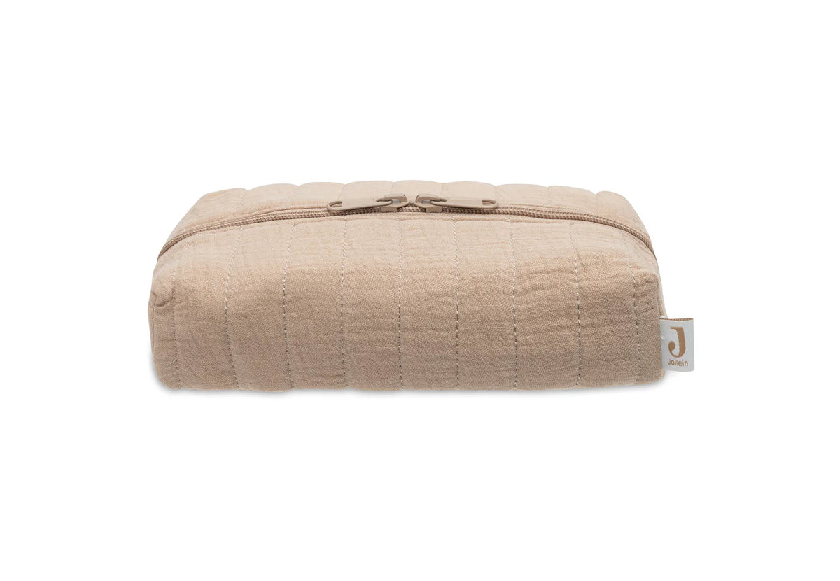 Estuche para toallitas húmedas Muslin - Biscuit Jollein