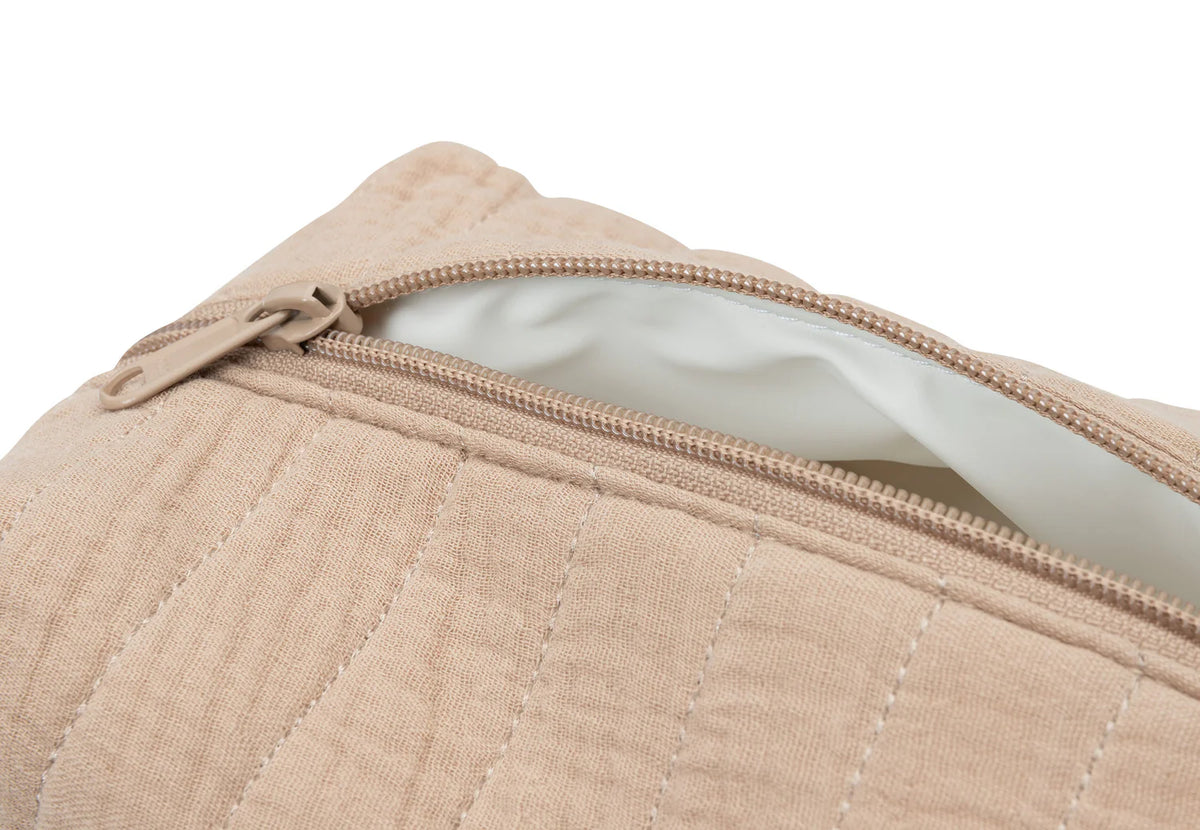 Estuche para toallitas húmedas Muslin - Biscuit Jollein