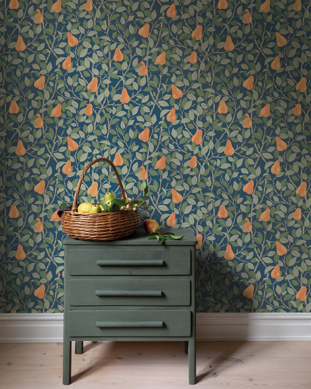 Wallpaper Infantil Pirum fondo azul