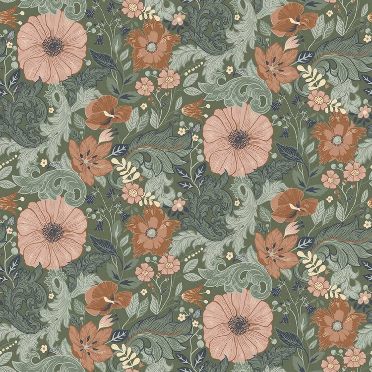 Wallpaper Infantil Víctor Garden Verde