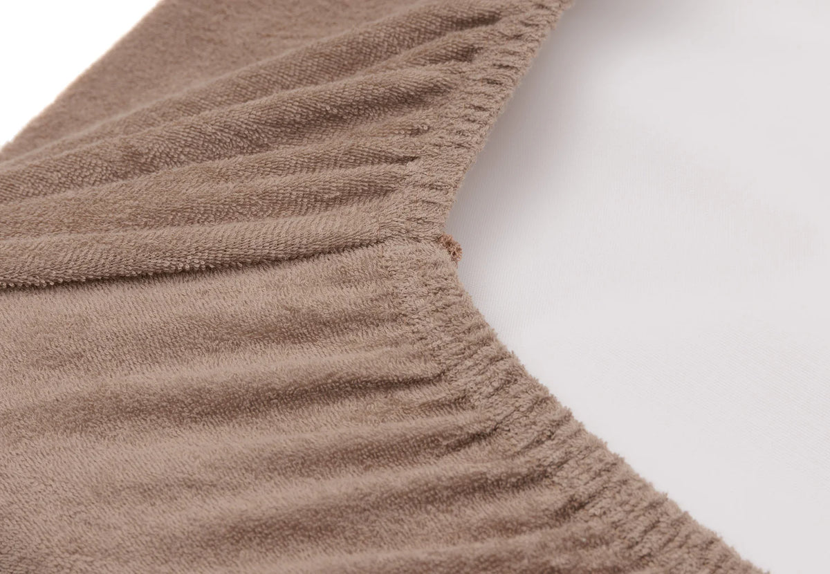 Funda de cambiador Terry 50x70cm Milky Coffee/Ivory - 2 Pack Jollein