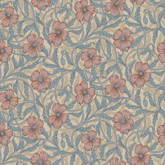 Wallpaper Infantil Poppy Beige
