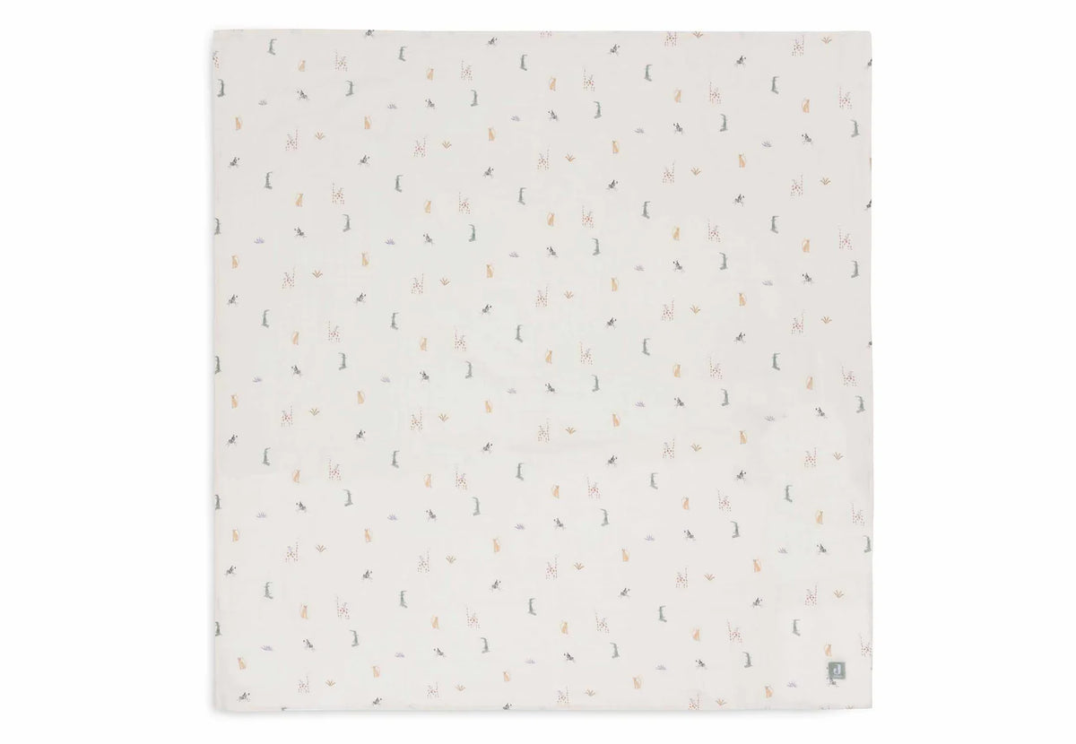Set de 2 Mantas de muselina 115x115cm Jungle Jambo Jollein