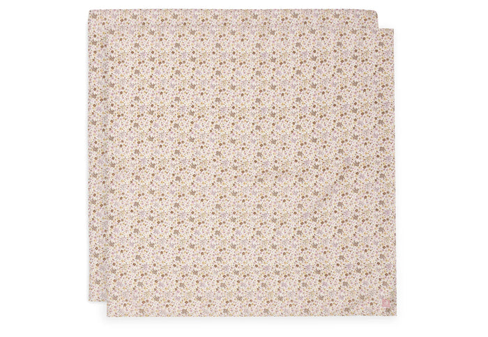 Set de 2 Mantas de muselina 115x115cm Flower Fairies Jollein