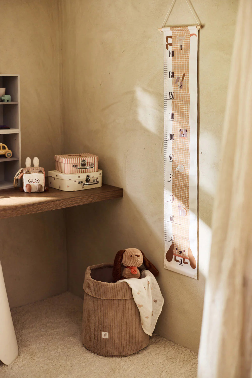 Set de 2 Mantas de muselina 115x115cm Animal Friends Jollein