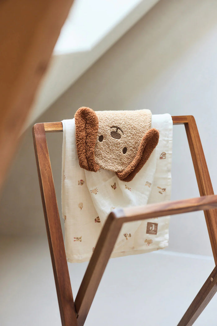 Set de 2 Mantas de muselina 115x115cm Animal Friends Jollein