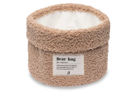 Cesta de almacenamiento Boucle - Biscuit Jollein