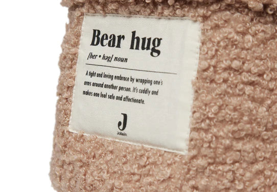 Cesta de almacenamiento Boucle - Biscuit Jollein