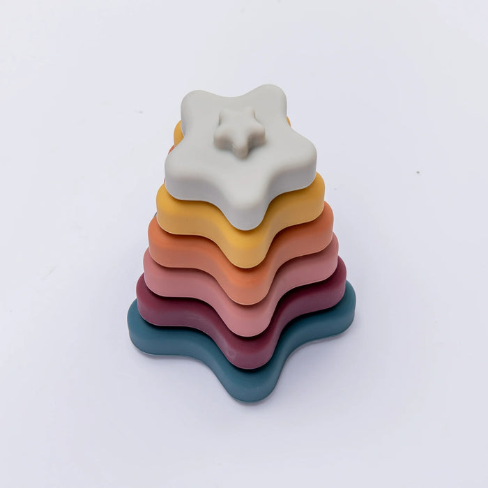 Bloques de Silicona apilables Estrella