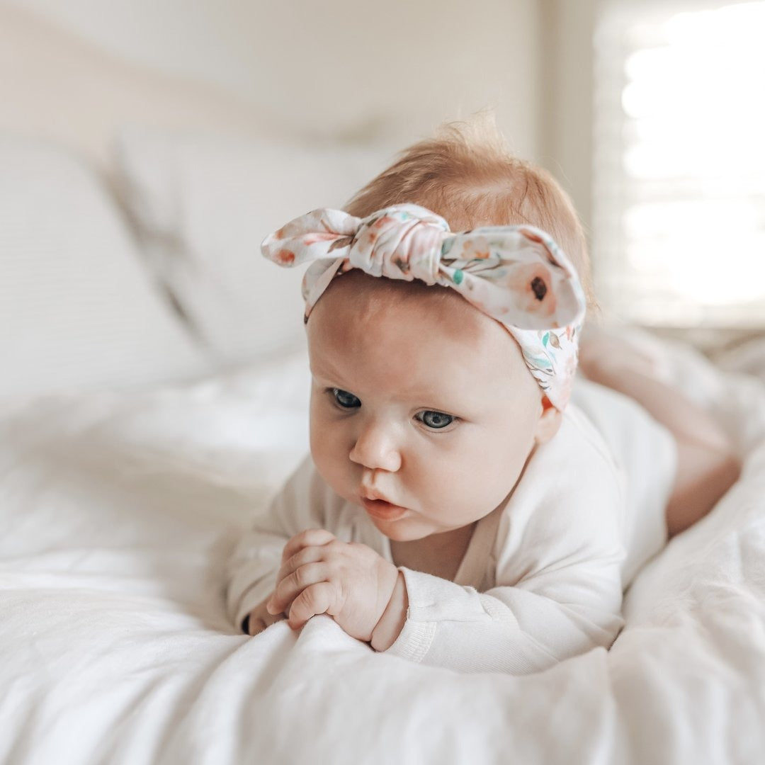 Vincha con nudo  Emerson - 0 a 6 meses - Josie Joans