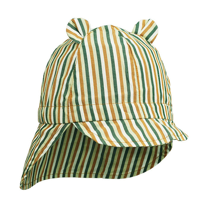 Gorro Reversible GORM Stripe Dusty Mint Multi Mix- Liewood