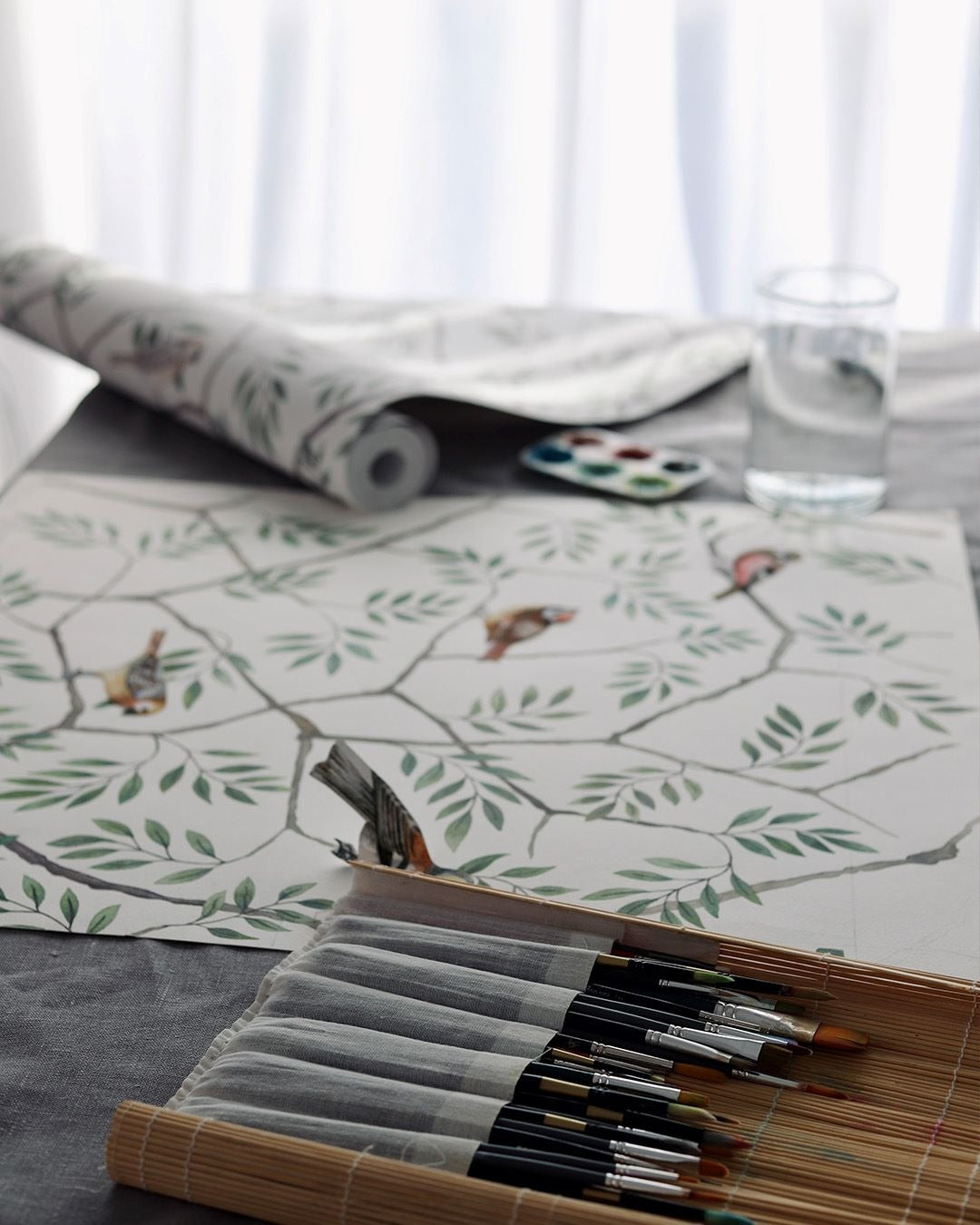 Wallpaper Infantil August Green