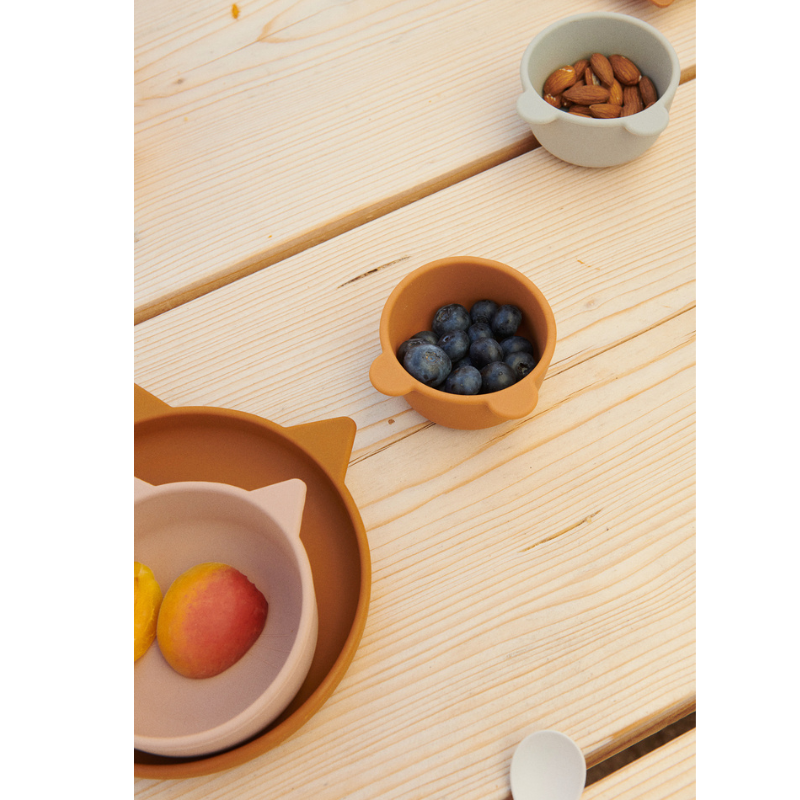 Juego de vajilla para bebe Mr Bear Sandy multi mix by Liewood