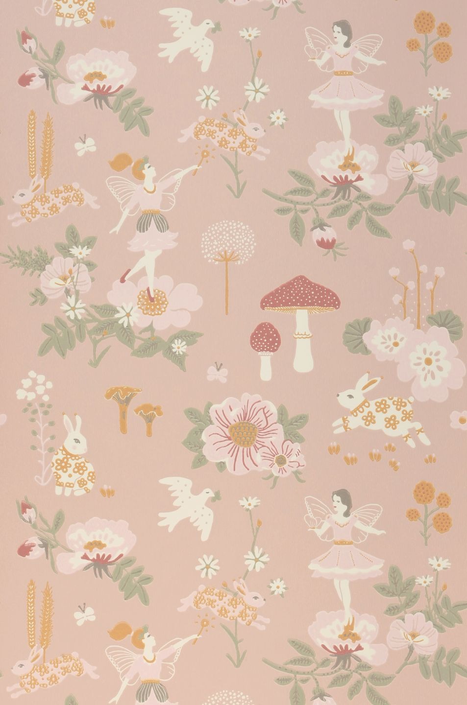 Wallpaper Old Garden Rose