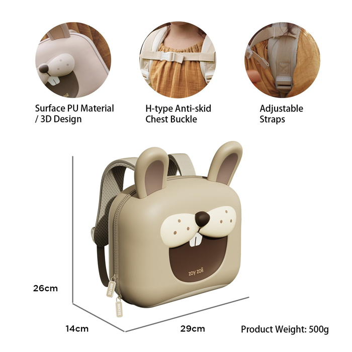Mochila Serie Forest B18 Little Bunny Zoyzoii