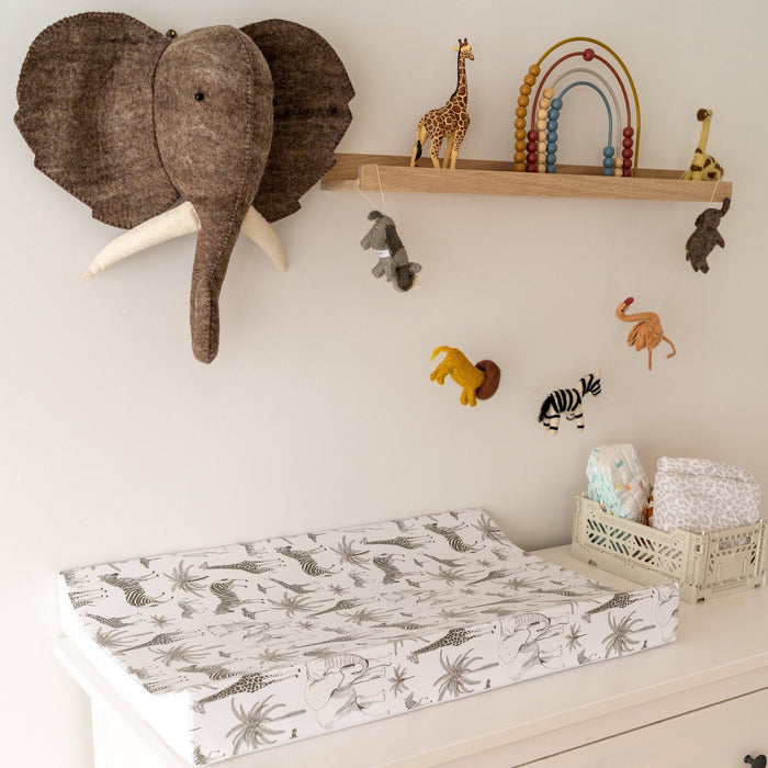 Cabeza de Elefante en Fieltro -Gamcha