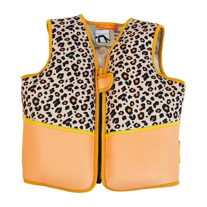 Chaleco de Natación Leopard Beige 18-30 kg Swim Essentials