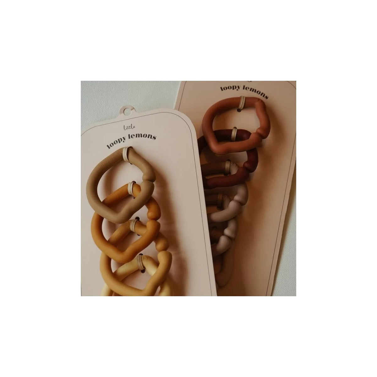 Ganchos Loopy Lemons -Set x 5 - Rosie Shades Konges Slojd