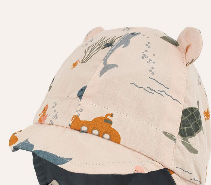 Gorra Reversible GORM Sea Creature Sandy -Liewood