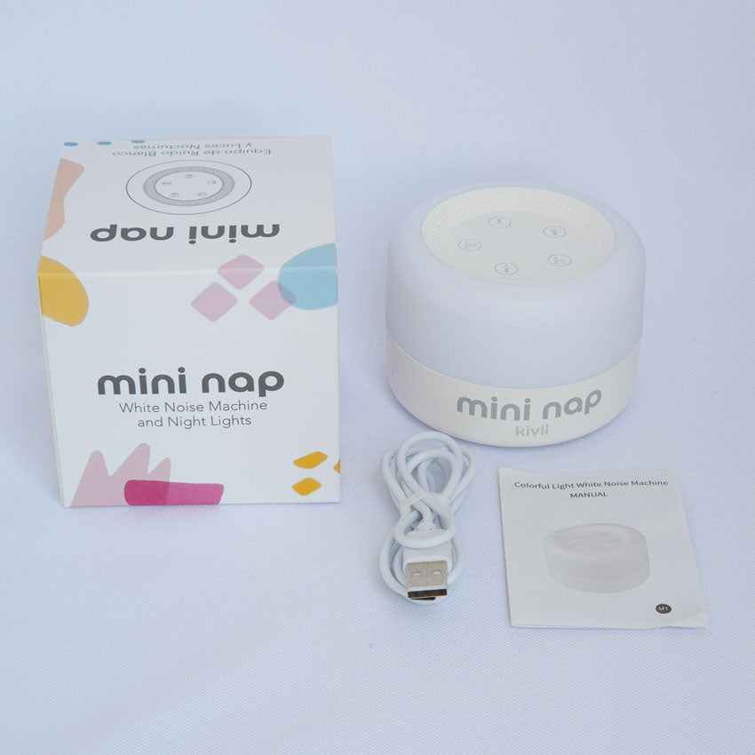 Máquina de Ruido Blanco y Luz de Noche - Mini Nap