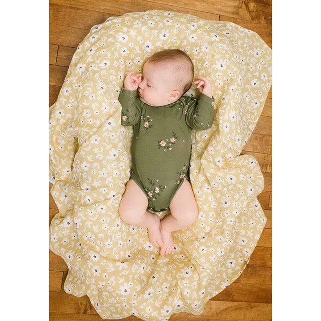 Set 2 Swaddles de muselina - Wildflower Dots Lulujo