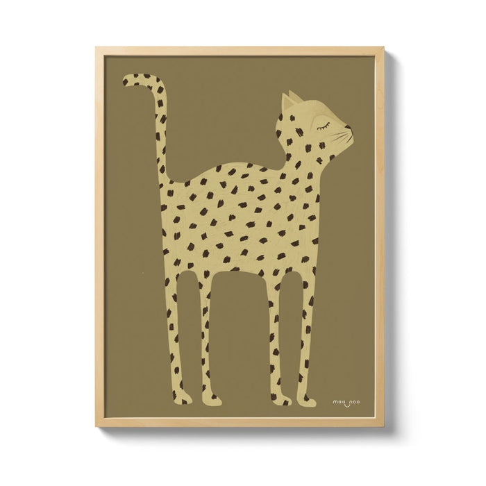 Póster Proud Cheetah 50 x 70 cm Maa-noo