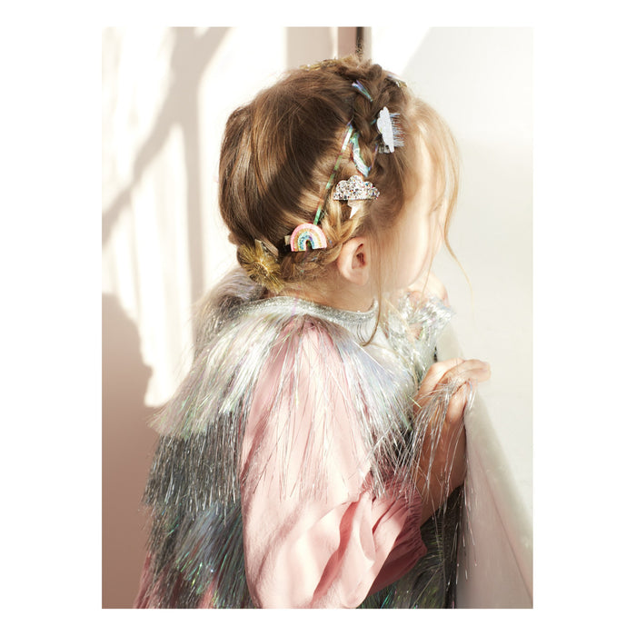 Pinzas glitter Rainbow - Set por 2 Meri Meri