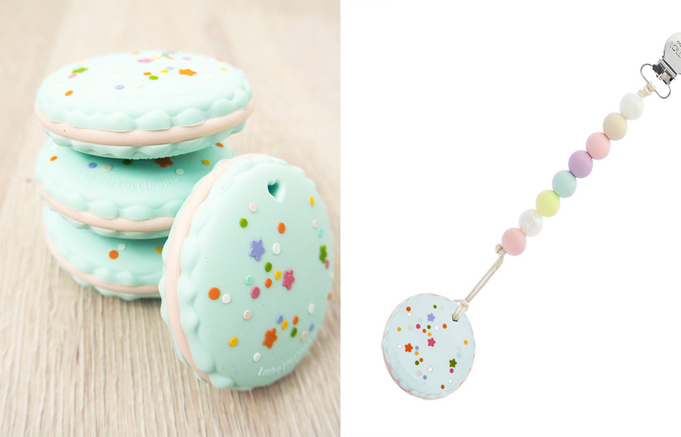 Mordedor de Silicona Macaron Loulou LOLLIPOP