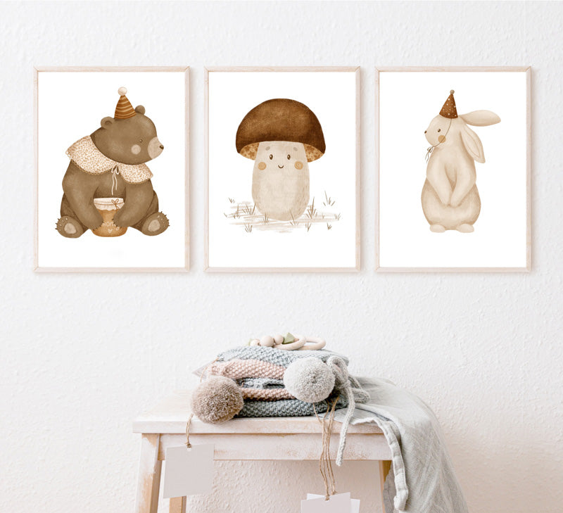 Poster Bunny by Decoindigo