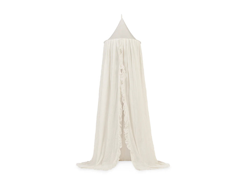 Dosel Vintage 245cm Ruffle Ivory Jollein