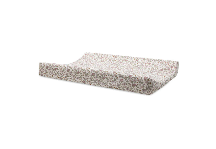 Funda de cambiador Jersey 50x70cm Retro Flowers Jollein