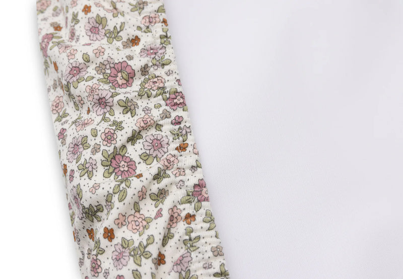 Funda de cambiador Jersey 50x70cm Retro Flowers Jollein