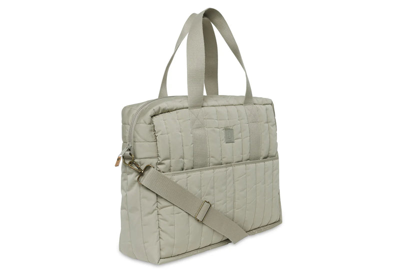 Bolso de pañales Puffed Moos Olive Green Jollein