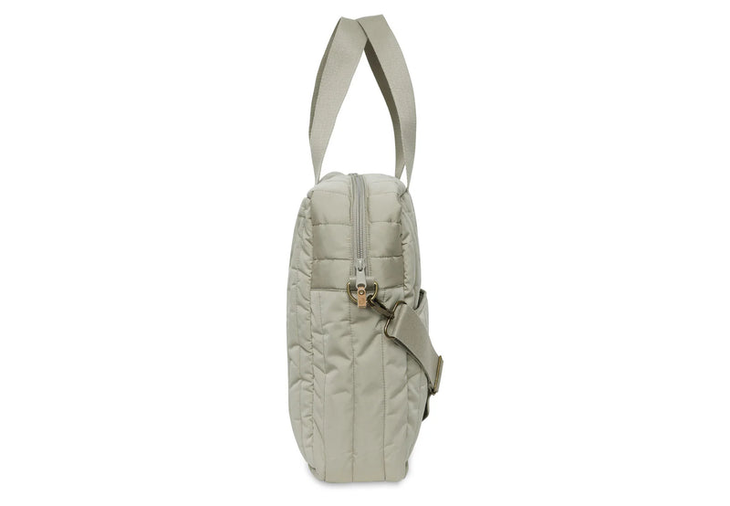 Bolso de pañales Puffed Moos Olive Green Jollein