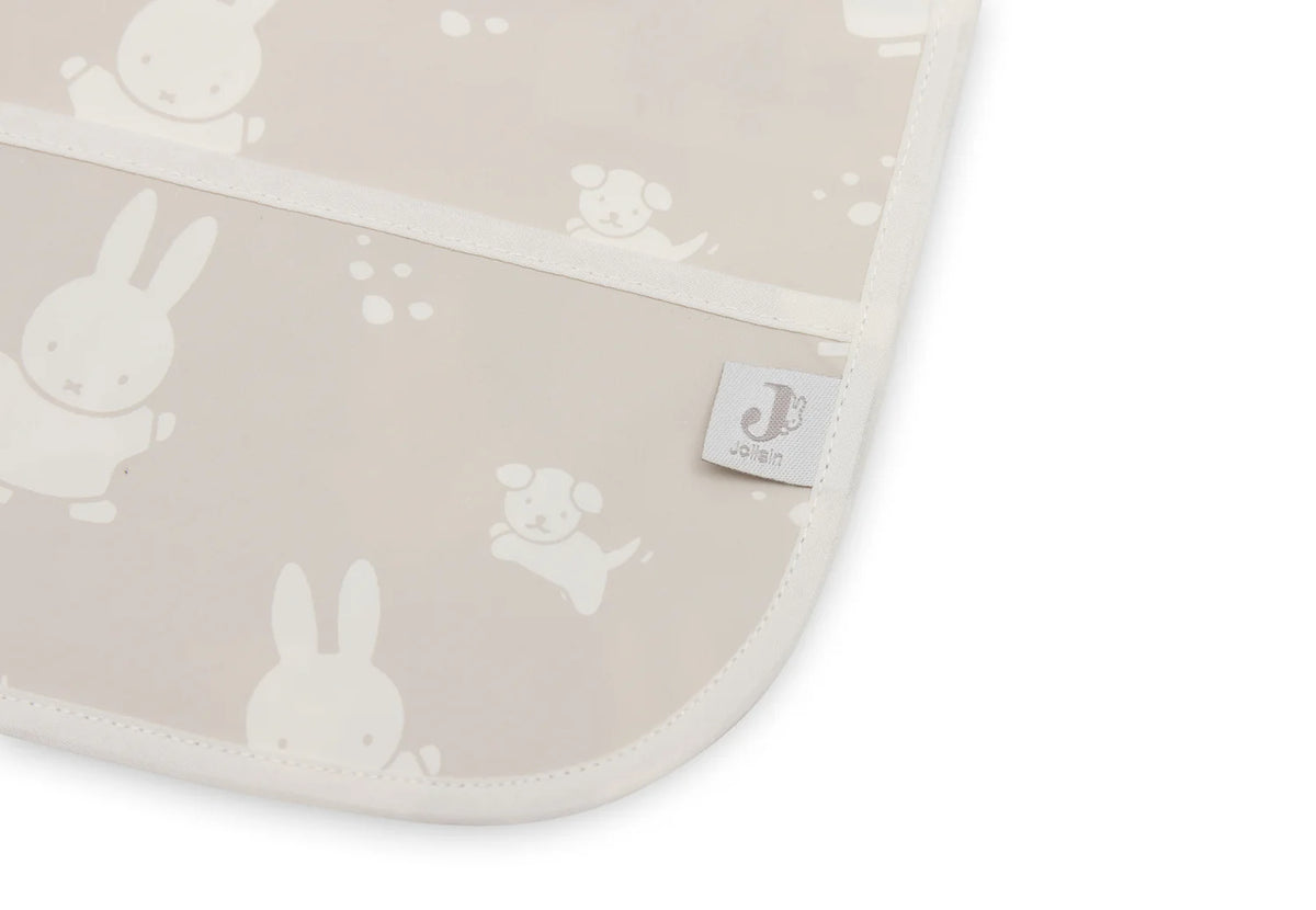 Babero impermeable  Miffy & Snuffy Nougat Jollein