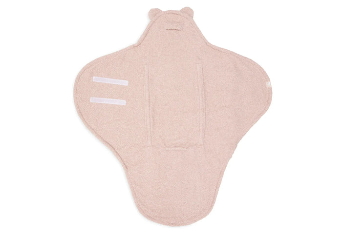 Manta envolvente Bear Boucle - Wild Rose Jollein