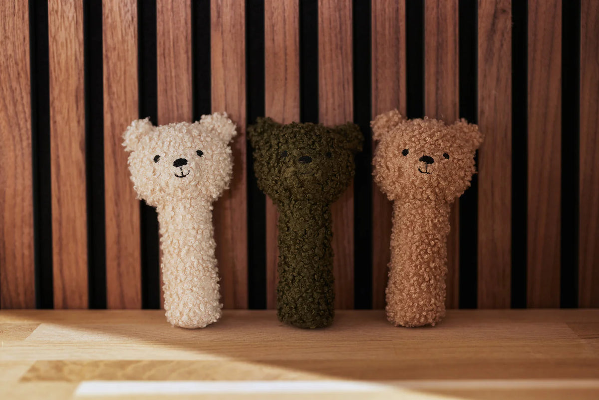 Sonajero Teddy Bear Biscuit Jollein