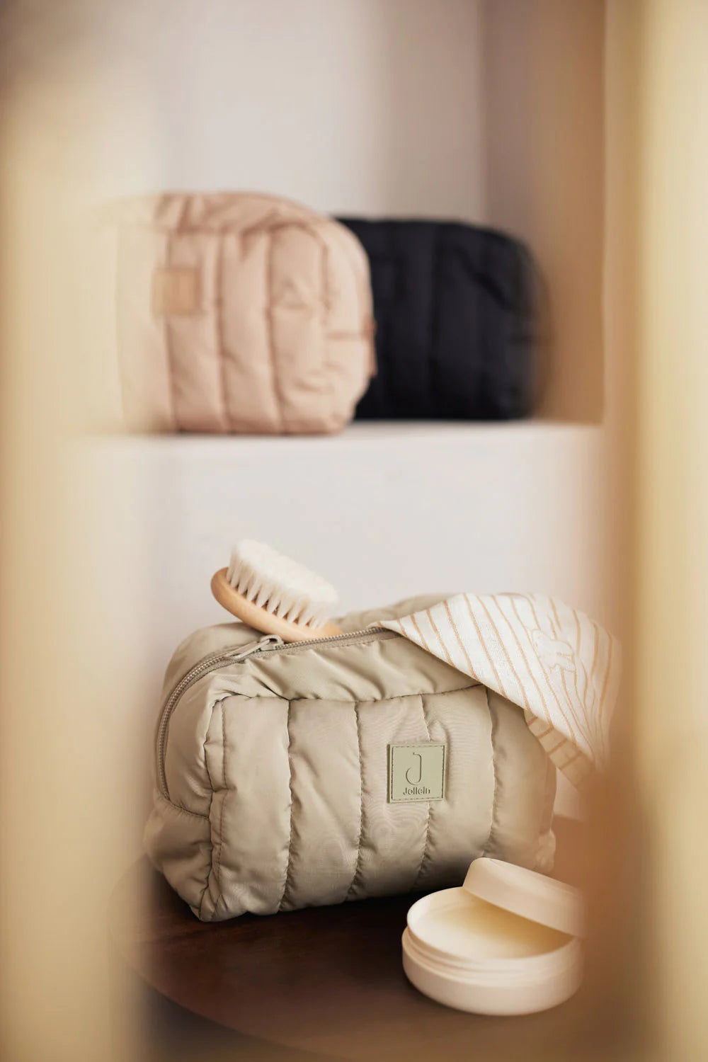 Neceser acolchado Biscuit Jollein