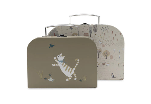 Maleta para juguetes - Tiny Park Set x 2 Jollein