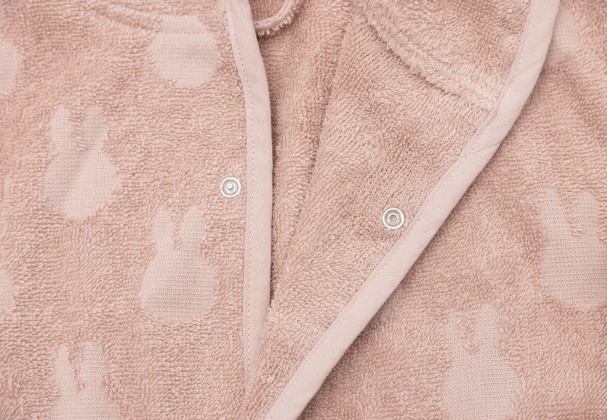 Bata de baño Terry 1-2 años Miffy Jacquard - Wild Rose Jollein