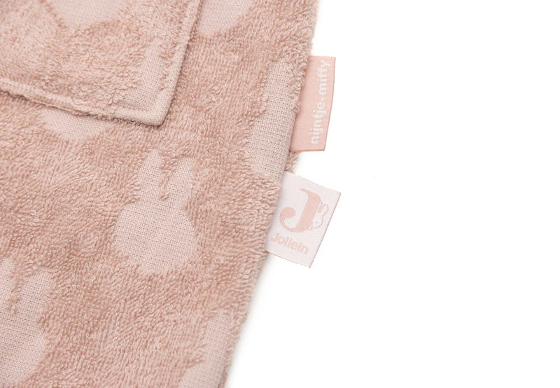 Bata de baño Terry 1-2 años Miffy Jacquard - Wild Rose Jollein