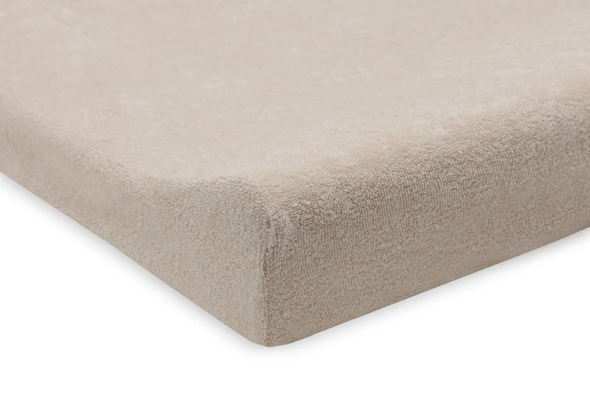 Funda de cambiador Terry 50x70cm Oatmeal - Sand - 2 Pack Jollein