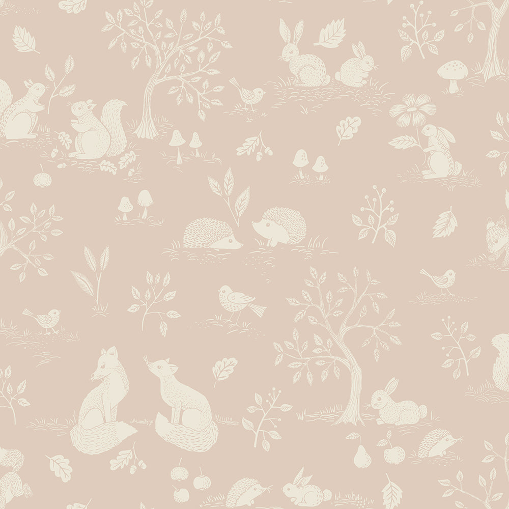 Wallpaper infantil Ivar Rosa