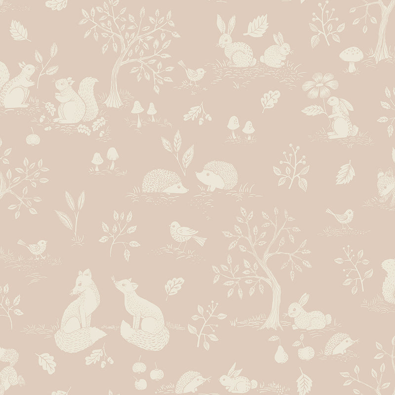 Wallpaper infantil Ivar Rosa
